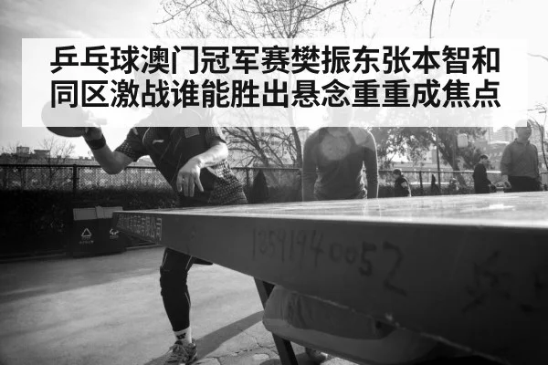 乒乓球澳门冠军赛樊振东张本智和同区激战谁能胜出悬念重重成焦点